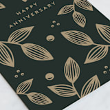 "Evergrowing Love" - Single Greeting Cards in Evergreen by Roopali - Close-Up