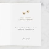 "We Are Mint For Each Other" - Single Greeting Cards in Mint by Jess Miller Draws - Customizable Interior Example