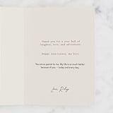 "Our Adventure book" - Single Greeting Cards in Petal by Cindy Chu - Customizable Interior Example