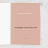 "I still choose you" - Single Greeting Cards in Coffee by Sara Hicks Malone - Customizable Interior Example