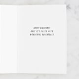 "Where the Year Leads" - Single Greeting Cards in River by Shiny Penny Studio - Interior