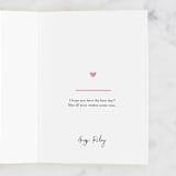"You Said It" - Single Greeting Cards in Colorful by mo kelley - Customizable Interior Example