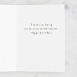 "Mental Pause" - Single Greeting Cards in Blush by Kamala Nahas - Interior