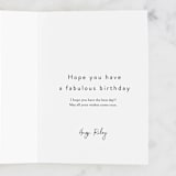"Long enough" - Single Greeting Cards in Berry by raven erebus - Customizable Interior Example