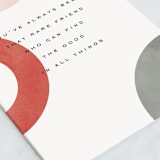 "find the good" - Single Greeting Cards in Scarlet by Kristie Kern - Close-Up