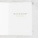 "candle cake slice" - Single Greeting Cards in Ink by Rebecca Durflinger - Interior