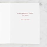 "Magic 8 Ball" - Single Greeting Cards in Navy by Baumbirdy - Interior
