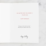 "Magic 8 Ball" - Single Greeting Cards in Navy by Baumbirdy - Customizable Interior Example