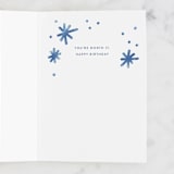 "Paper" - Single Greeting Cards in Beige by Jen Owens - Interior