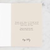 "modern party" - Single Greeting Cards in Slate by Tina Lee - Customizable Interior Example
