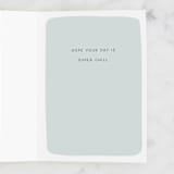 "the coolest person" - Single Greeting Cards in Colorful by Karidy Walker - Interior