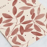 "Corner Garden" - Single Greeting Cards in Beige by Amy Kross - Close-Up