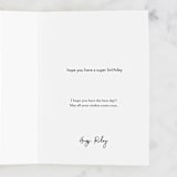 "super birthday" - Single Greeting Cards in Grass by Lori Wemple - Customizable Interior Example