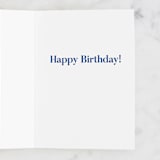 "extra large print" - Single Greeting Cards in Pool by Tanya Lee of Frooted Design - Interior