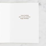 "fantastaco" - Single Greeting Cards in Confetti by Tanya Lee of Frooted Design - Interior