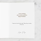 "fantastaco" - Single Greeting Cards in Confetti by Tanya Lee of Frooted Design - Customizable Interior Example