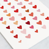 "Happy Fiftieth" - Single Greeting Cards in Scarlet by mo kelley - Close-Up