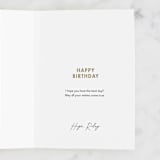 "exclaimation" - Single Greeting Cards in Snow by Baumbirdy - Customizable Interior Example