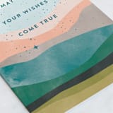 "wishes" - Single Greeting Cards in Evergreen by Pixel and Hank - Close-Up