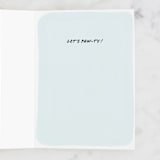 "Let's Paw-ty" - Single Greeting Cards in Cream by Pati Cascino - Interior