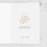 "Special Person Special Day" - Single Greeting Cards in Cloud by Alethea and Ruth - Customizable Interior Example