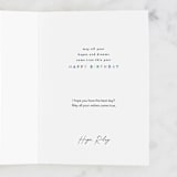 "Make a wish candles" - Single Greeting Cards in Candles by Alethea and Ruth - Customizable Interior Example