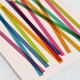 "Colourful candles" - Single Greeting Cards in Candles by Alexandra Dzh - Close-Up