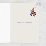 "Smashing Birthday" - Single Greeting Cards in Gumdrop by Hannah Bowman - Interior