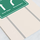 "Your Special Day" - Single Greeting Cards in Emerald by Brandy Folse - Close-Up