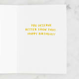 "Awkward" - Single Greeting Cards in Sunshine by Robert and Stella - Interior