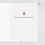 "Ducking Good Birthday" - Single Greeting Cards in Duck by Kristen Knechtel - Interior