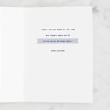 "Birthday Snark" - Single Greeting Cards in Royal by Shannon Kohn - Interior