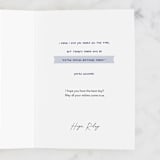 "Birthday Snark" - Single Greeting Cards in Royal by Shannon Kohn - Customizable Interior Example