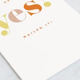 "Nailed It!" - Single Greeting Cards in Lemon by Kelly Schmidt - Close-Up