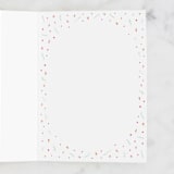 "Celebration Balloon" - Single Greeting Cards in Cherry by Meggy Masters - Interior