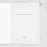 "Celebration Balloon" - Single Greeting Cards in Cherry by Meggy Masters - Customizable Interior Example