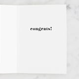 "Big Day" - Single Greeting Cards in Ink by Amy Kross - Interior
