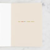 "colorful congrats!" - Single Greeting Cards in Rainbow by Ellen Schlegelmilch - Interior