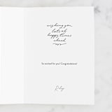 "Plant Lovers" - Single Greeting Cards in Leaf by Grae - Customizable Interior Example