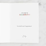 "let the good times roll" - Single Greeting Cards in Confetti by Shiny Penny Studio - Customizable Interior Example