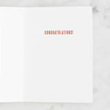 "Overlay" - Single Greeting Cards in Dessert by Carly Reed Walker - Interior