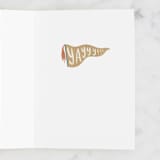 "I Saw the Sign" - Single Greeting Cards in Sage by Julie Murray - Interior