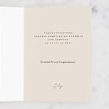 "Sharp" - Single Greeting Cards in Wood by Gwen Bedat - Customizable Interior Example