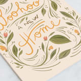 "Decorative garden" - Single Greeting Cards in Carnation by Lucrecia Caporale - Close-Up