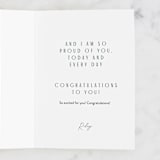 "New Chapter Floral" - Single Greeting Cards in Leaf by Katharine Watson - Customizable Interior Example