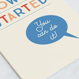 "How It Started" - Single Greeting Cards in Daisy by Baumbirdy - Close-Up