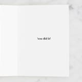"Kudos etc" - Single Greeting Cards in Latte by Melanie Severin - Interior