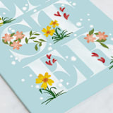 "Easter Scene" - Single Greeting Cards in Frost by Erin L. Wilson - Close-Up