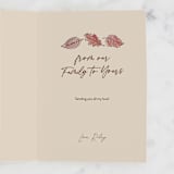 "Fall Foliage" - Single Greeting Cards in Maple by Hooray Creative - Customizable Interior Example