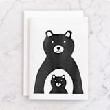 "Papa and Me" - Single Greeting Cards in Ink by Lehan Veenker - Front